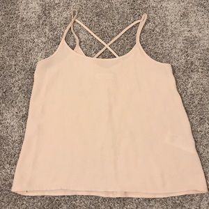 Basic light pink top. X-small